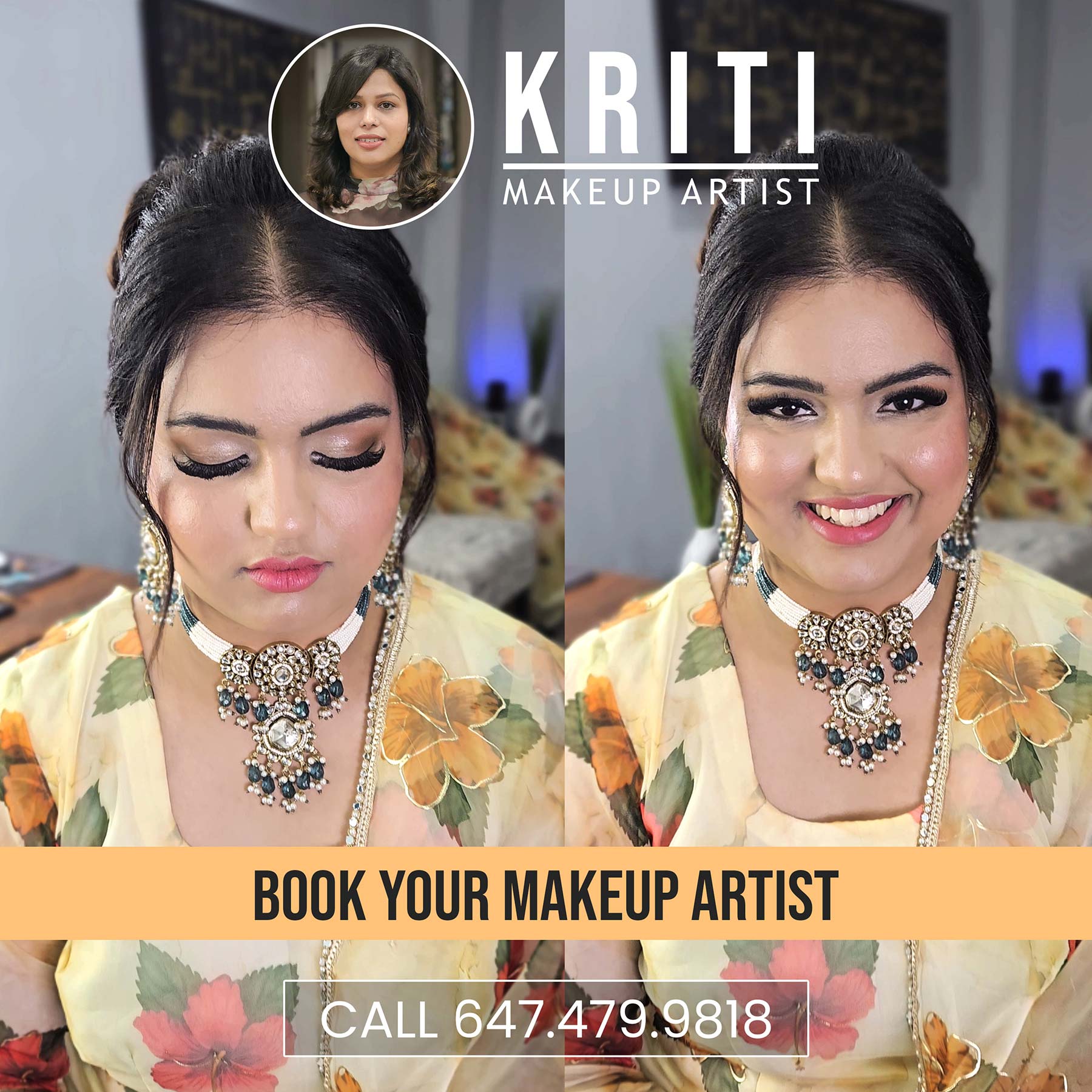 Bollywood Celeb Look Makeup Brampton