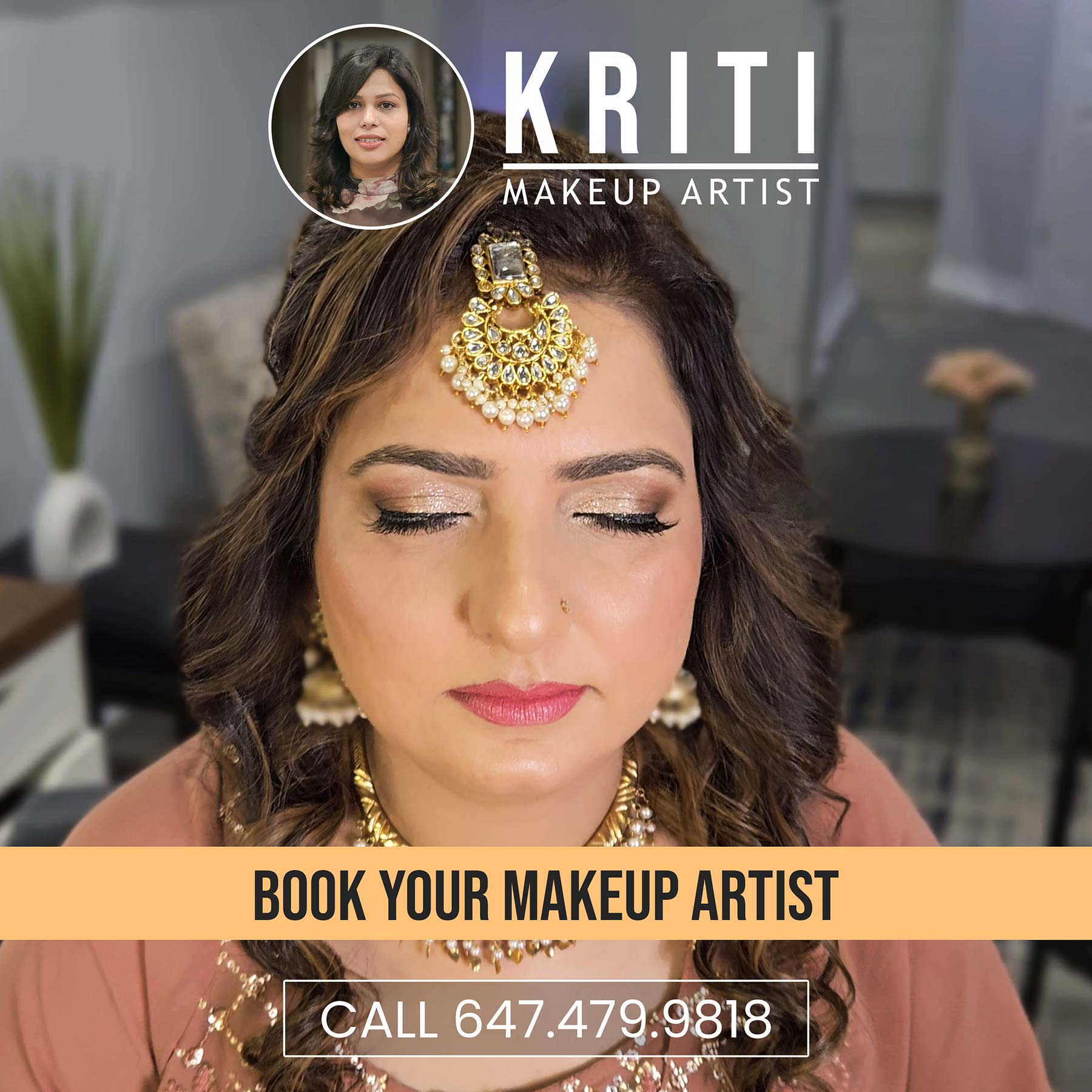 Bollywood Party Makeup Brampton