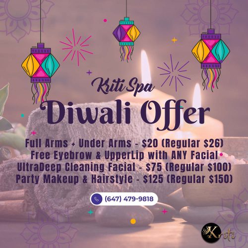 Diwali Salon Promotion Brampton