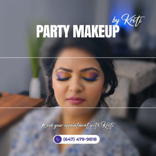 Glam Party Makeup Booking Kriti
