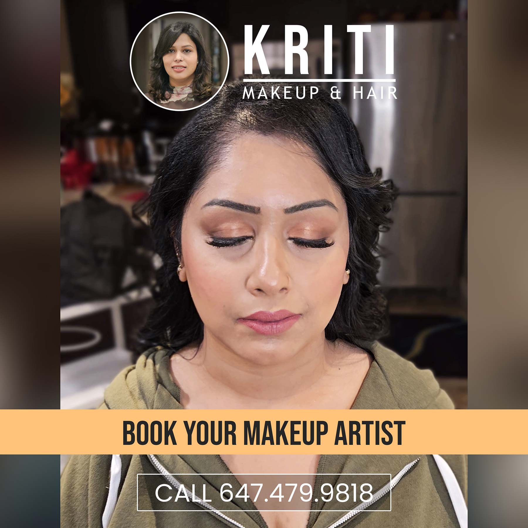 Groom Sister Makeup Brampton