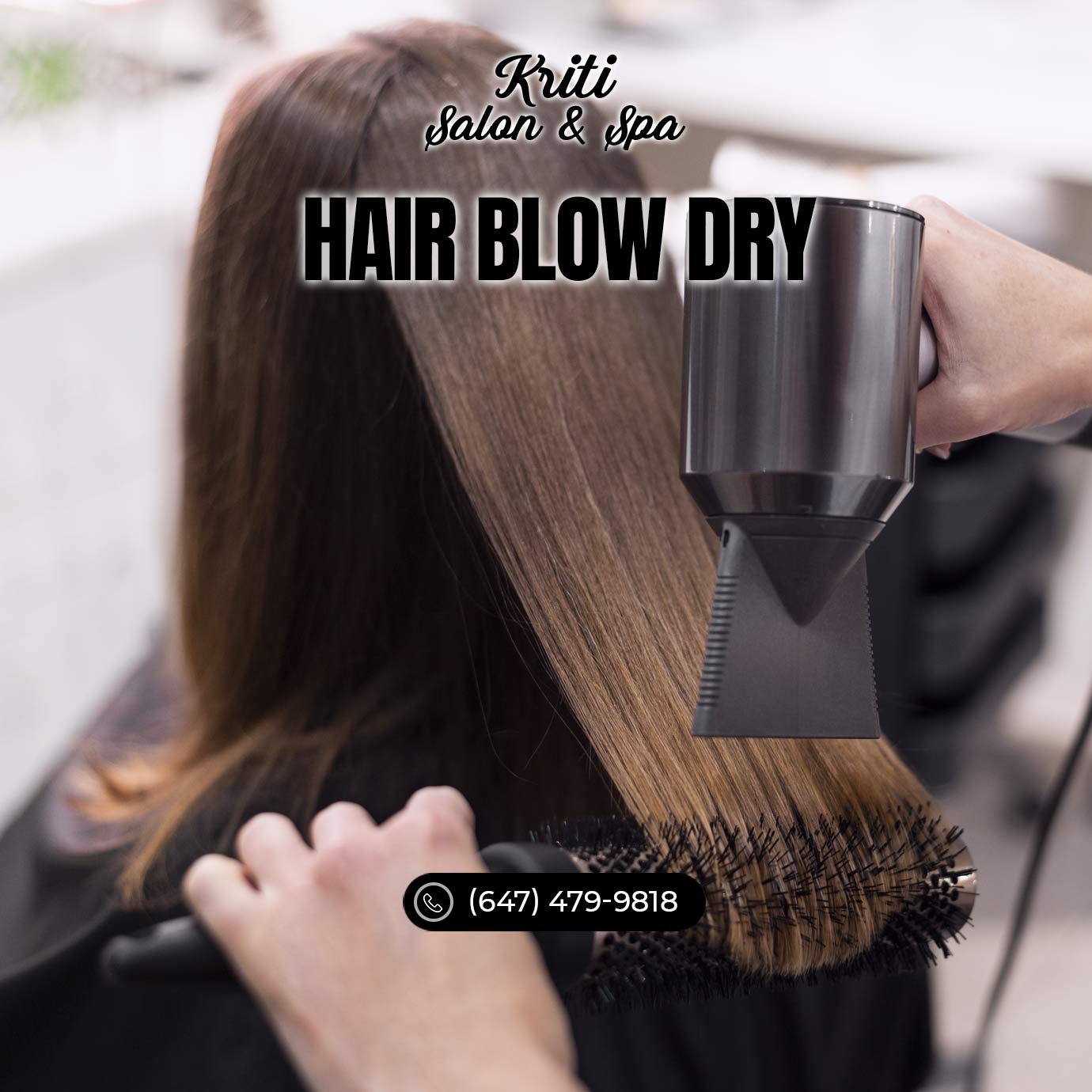 Hair Blow And Dry Brampton