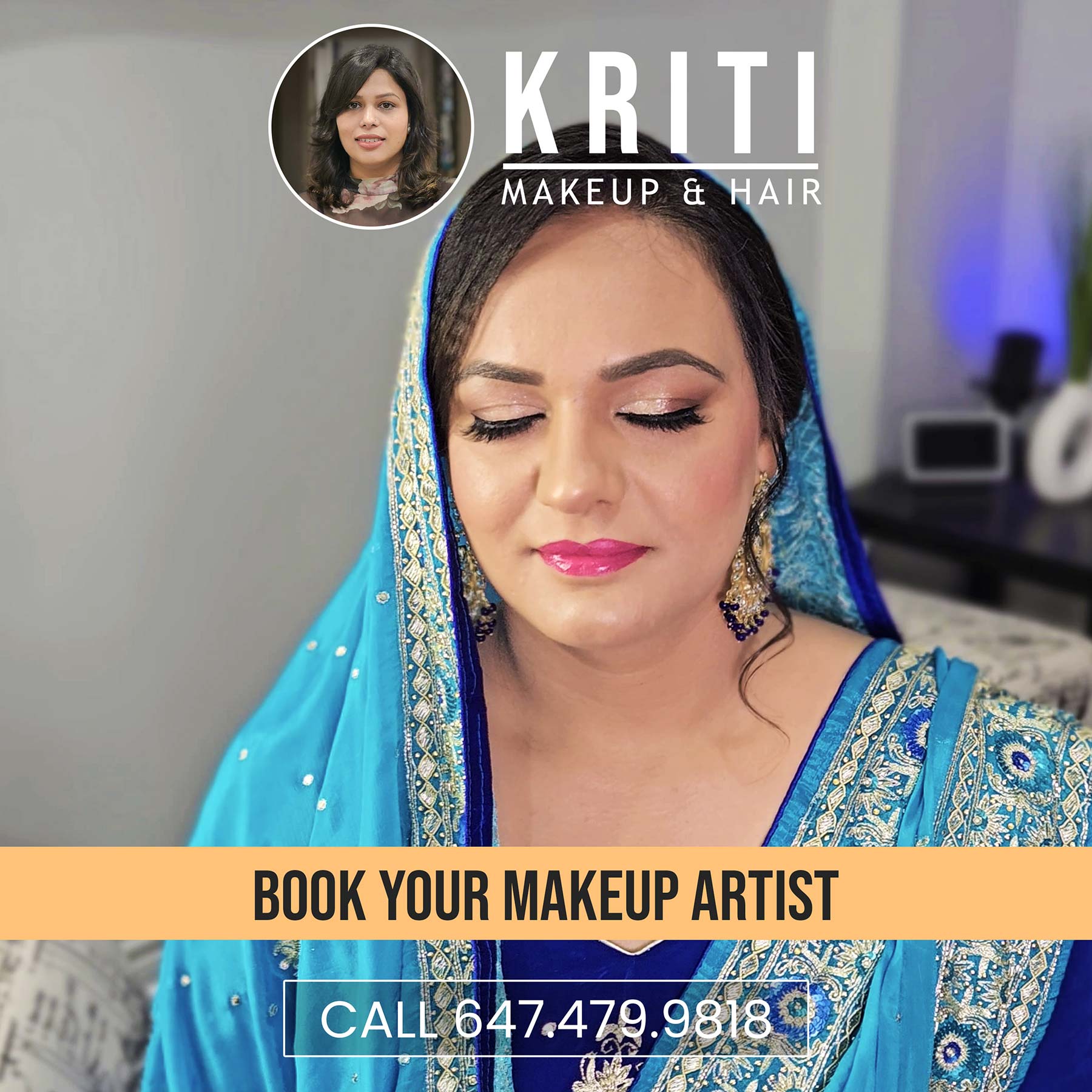 Indian Pakistani Makeup Brampton