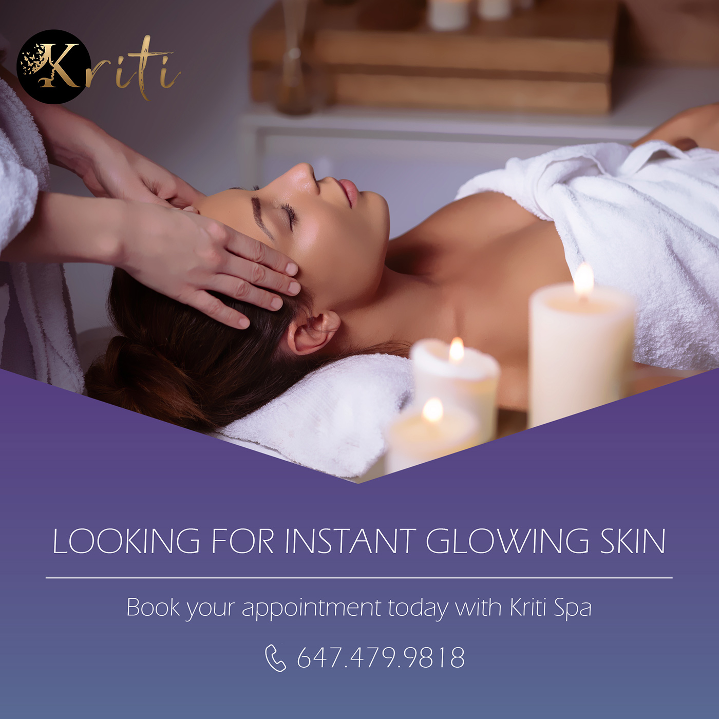 Instant Glowing Skin Brampton Facial