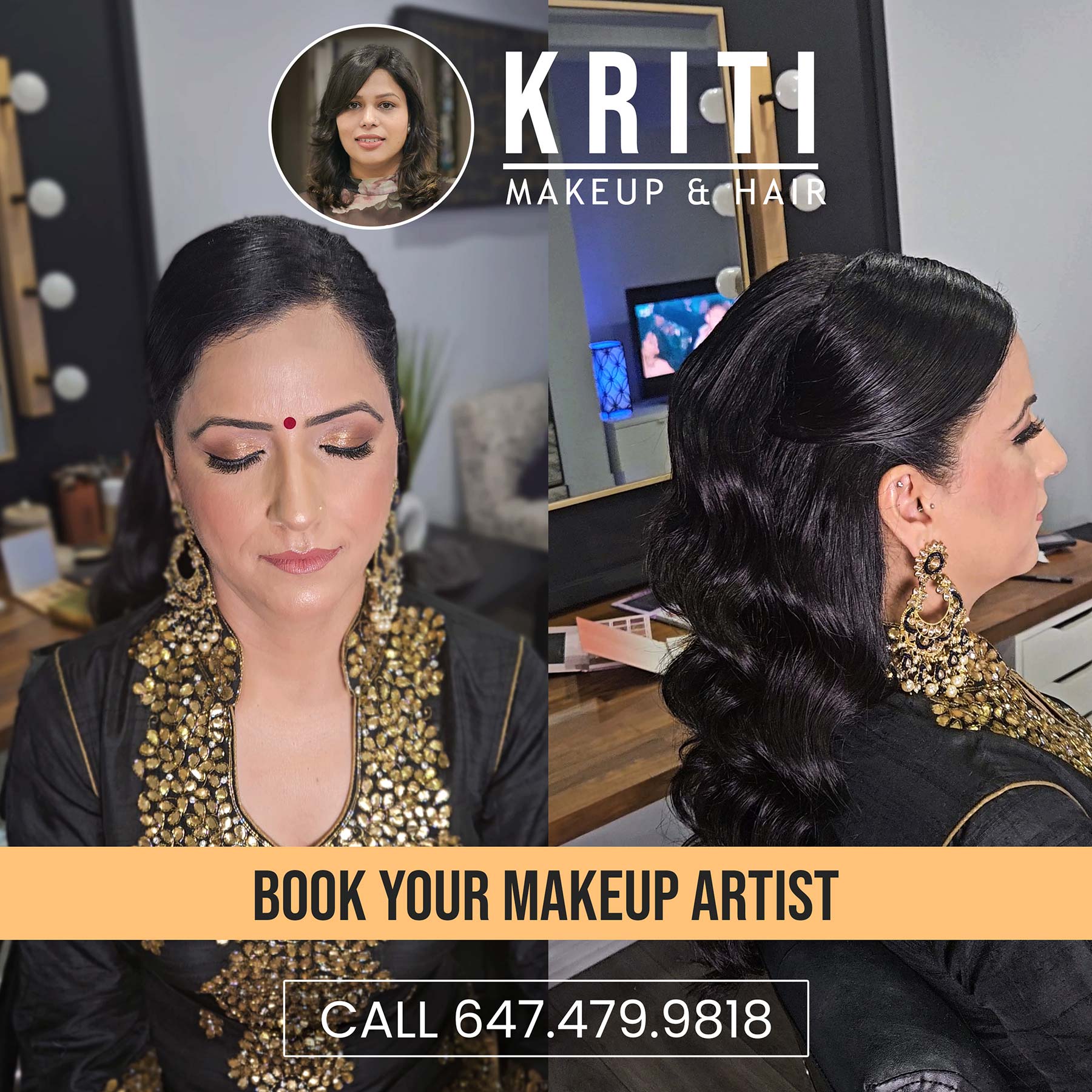 Makeup Hairstyle Service Results Oakville