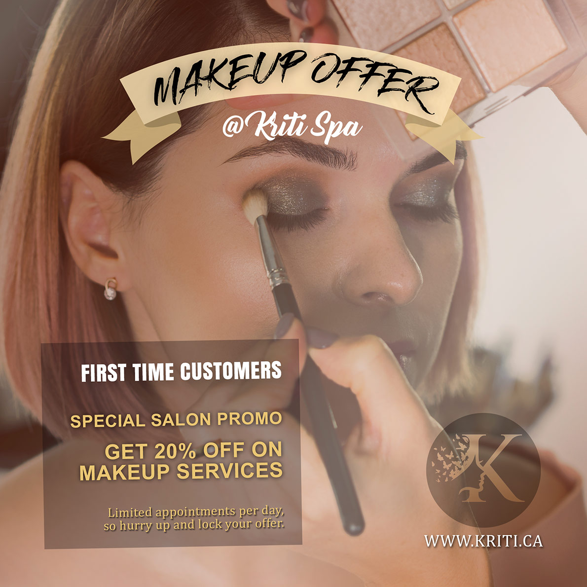 Makeup Promotional Discount Brampton Salon