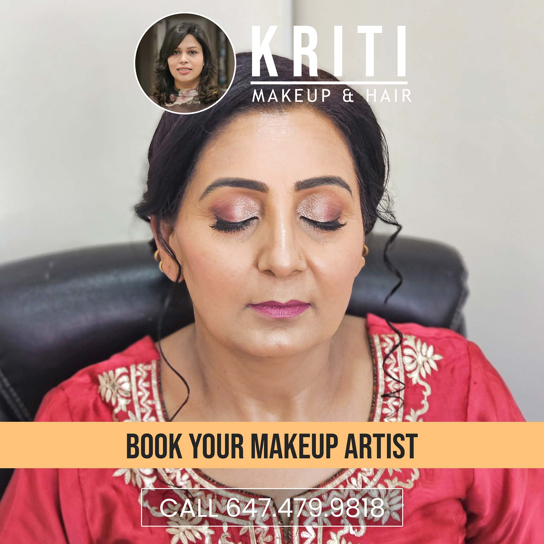 Mobile Makeup Brampton Ontario