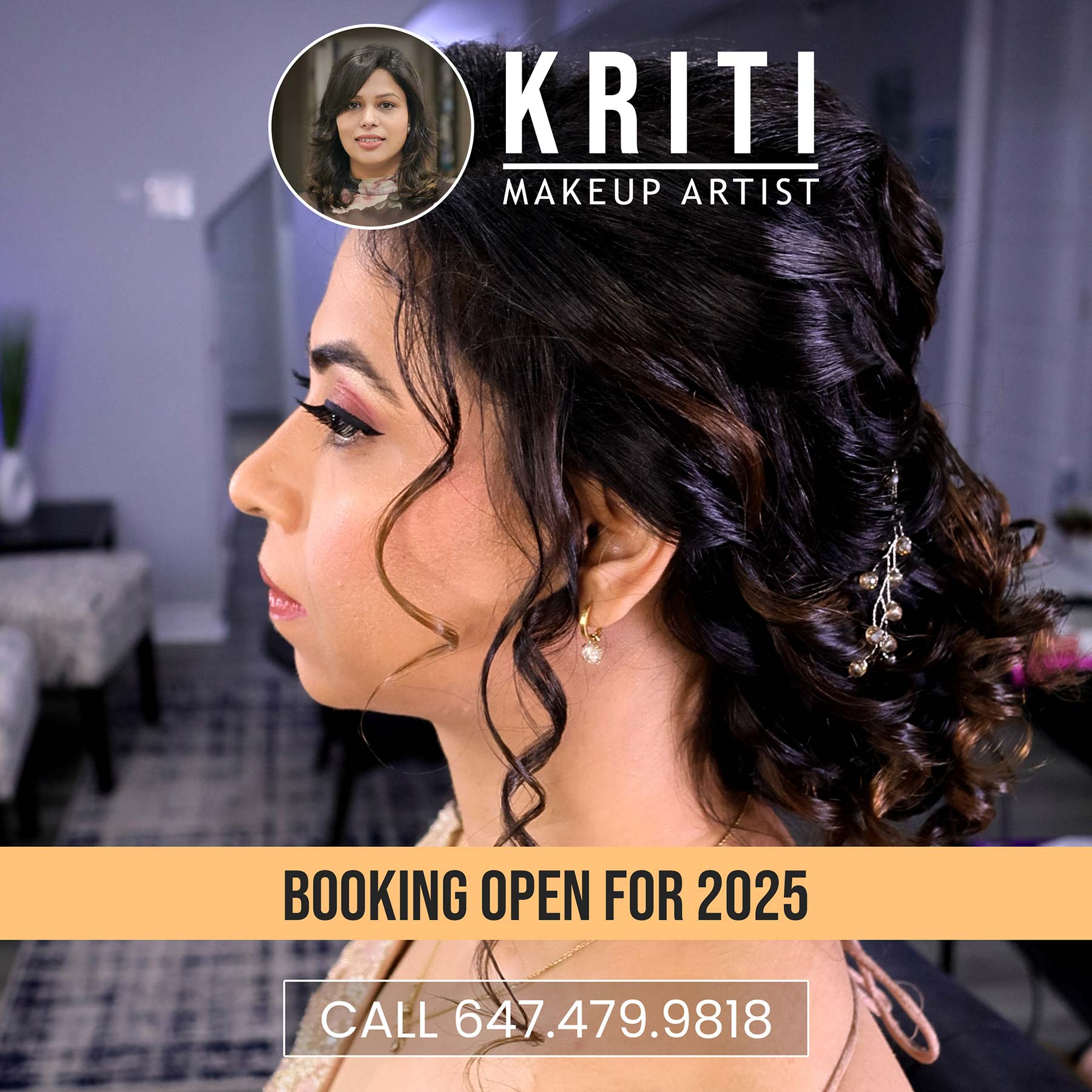 Newly Wed Girl Makeup Brampton