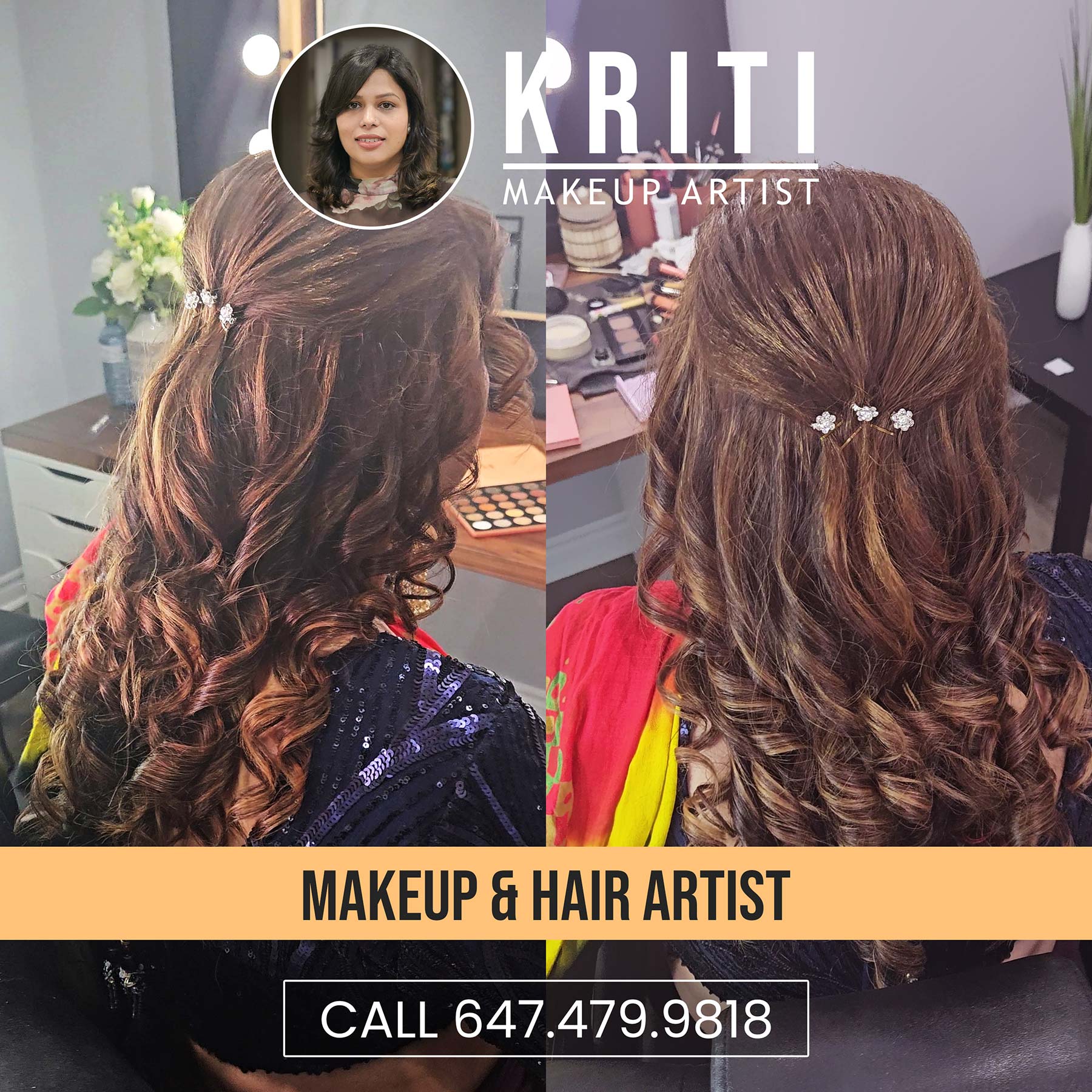 Pakistani Indian Event Hairstyle Brampton