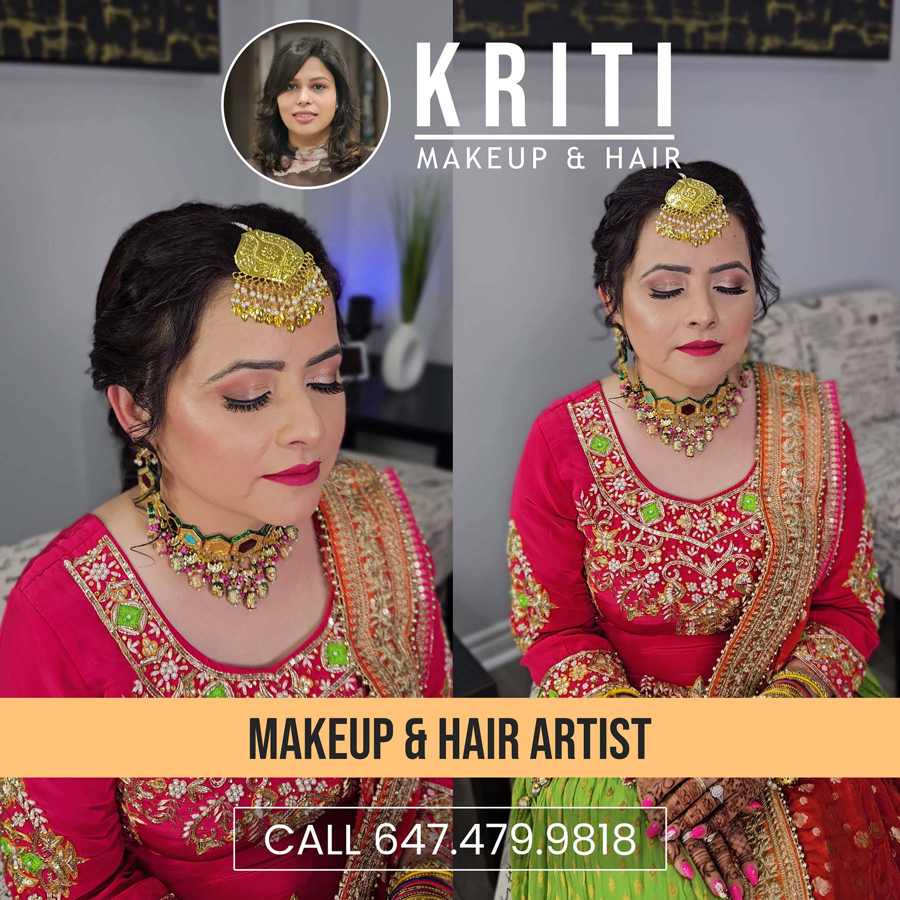 Party Makeup For Wedding Event Brampton