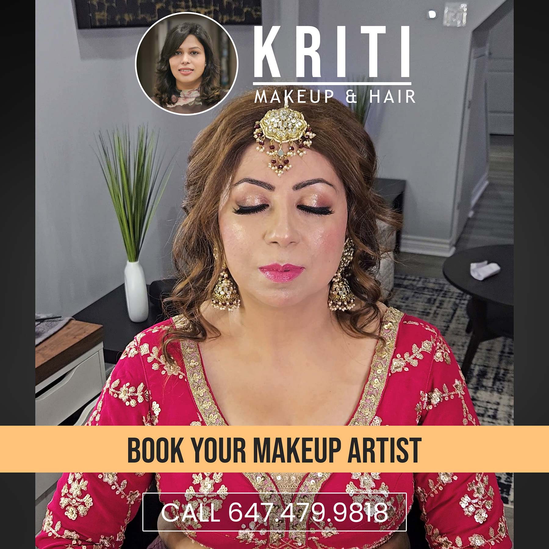 Professional Party Makeup Brampton Caledon