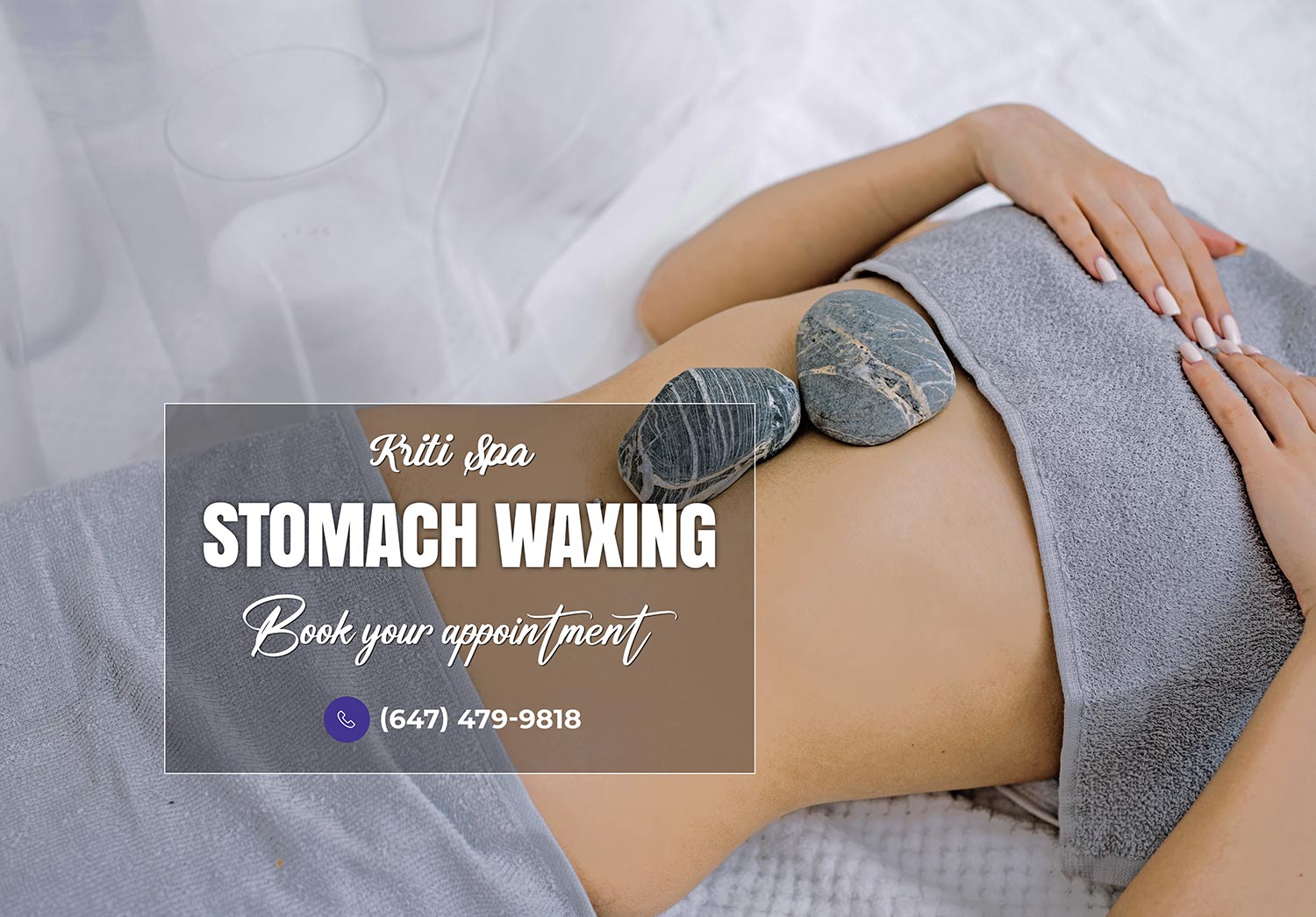 Stomach Waxing Salon Brampton