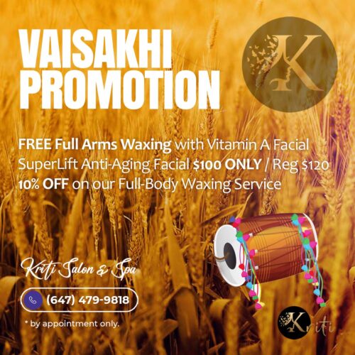 Vaisakhi Salon Promotion Brampton