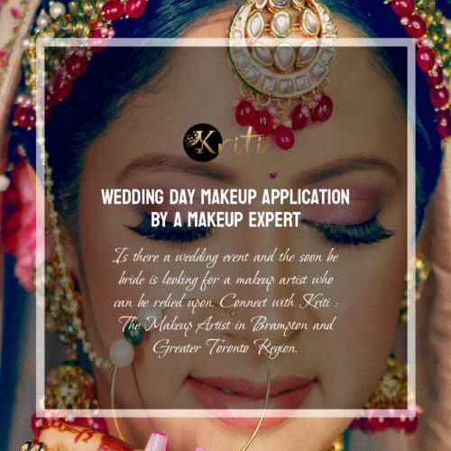 Wedding Day Makeup Application By A Makeup Expert